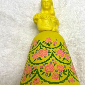 Vintage American Belle Sonnett Cologne Bottle (empty/no cologne), used.